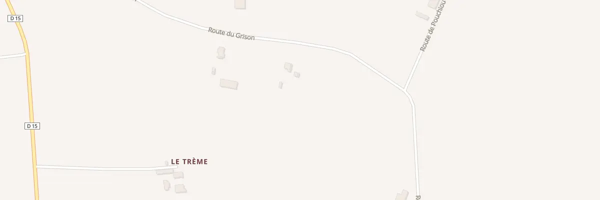 Plan du 6 Le Treme à Castets et Castillon