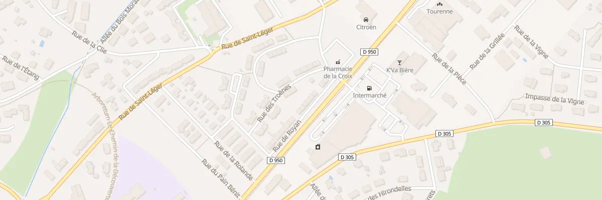 Plan du 9 Rue de Royan à Melle