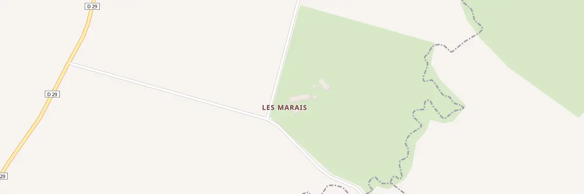 Plan du 26 Le Marais à Sainte-Marie-la-Robert