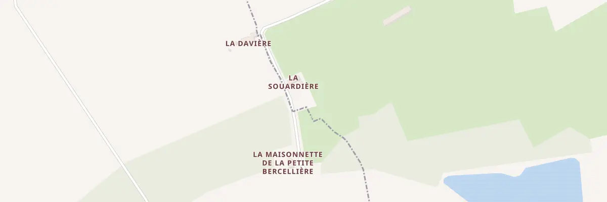 Plan du 5389 La Souardiere à Villaines-sous-Malicorne