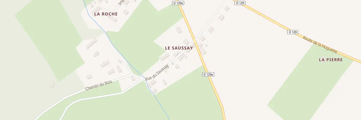 Plan du 5065 Le Saussaye à Pertheville-Ners