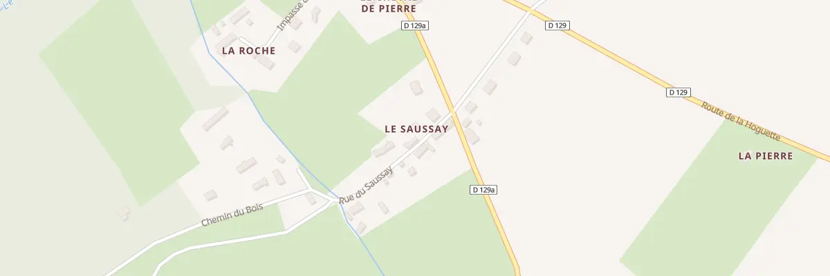 Plan du 5098 Le Saussaye à Pertheville-Ners