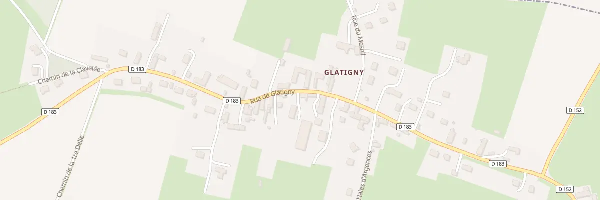 Plan du 27 Rue de Glatigny à Condé-sur-Ifs