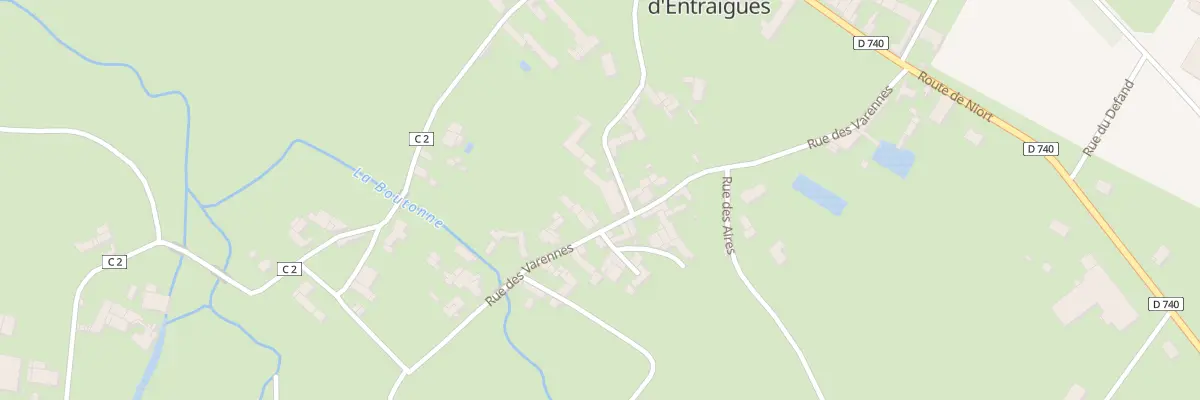 Plan du 5 Rue des Varennes à Fontenille-Saint-Martin-d’Entraigues