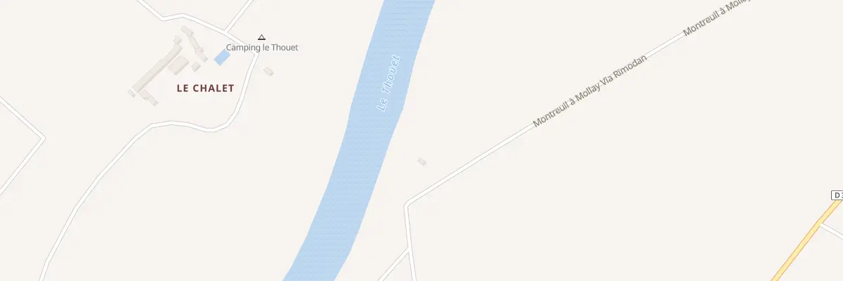 Plan du 9001 Che de la Durandiere à Montreuil-Bellay