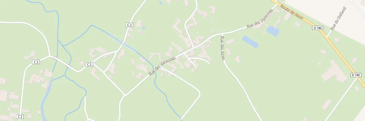 Plan du 14 Rue des Varennes à Fontenille-Saint-Martin-d’Entraigues
