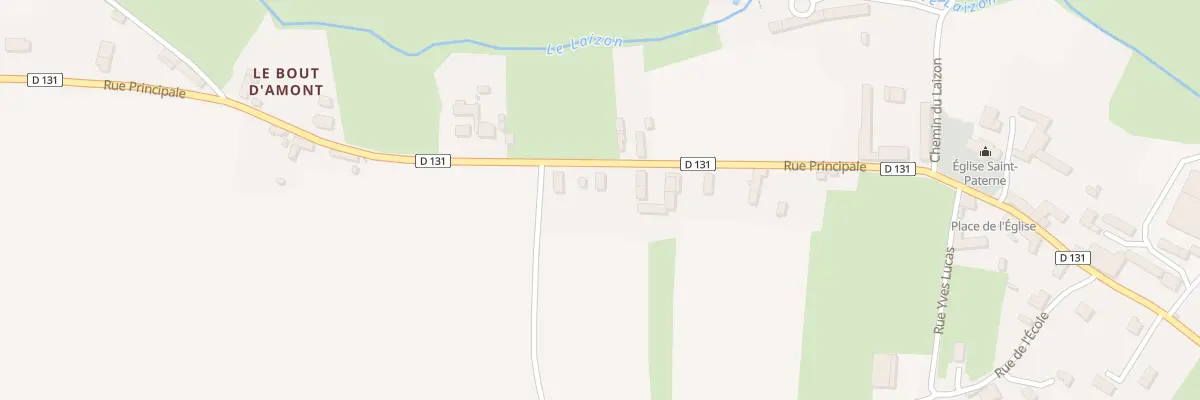 Plan du 33 Rue Principale à Ernes