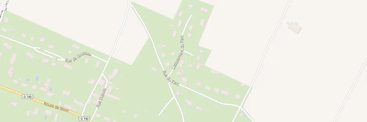 Plan du 1 Vc Lot du Parc à Fontenille-Saint-Martin-d’Entraigues