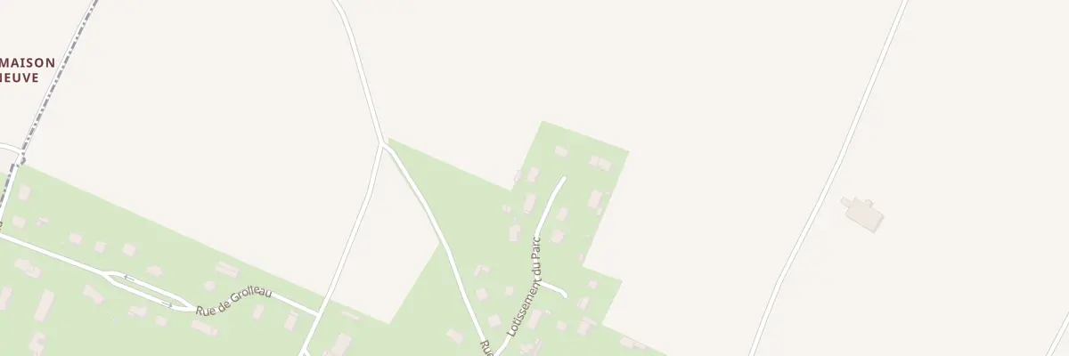 Plan du 10 Vc Lot du Parc à Fontenille-Saint-Martin-d’Entraigues
