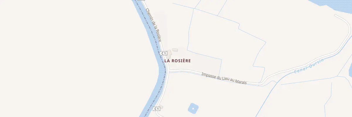 Plan du 1380 Che de la Rosière à Goustranville