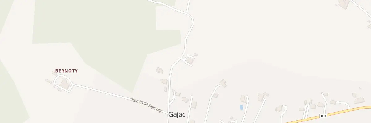 Plan du 258 Rte de Lasserre à Gajac