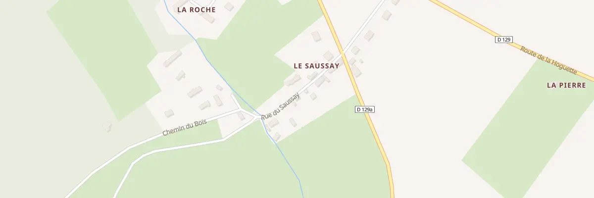 Plan du 5103 Le Saussaye à Pertheville-Ners