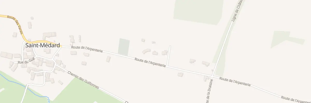 Plan du 17 Rte de l’Arpenterie à Saint-Médard