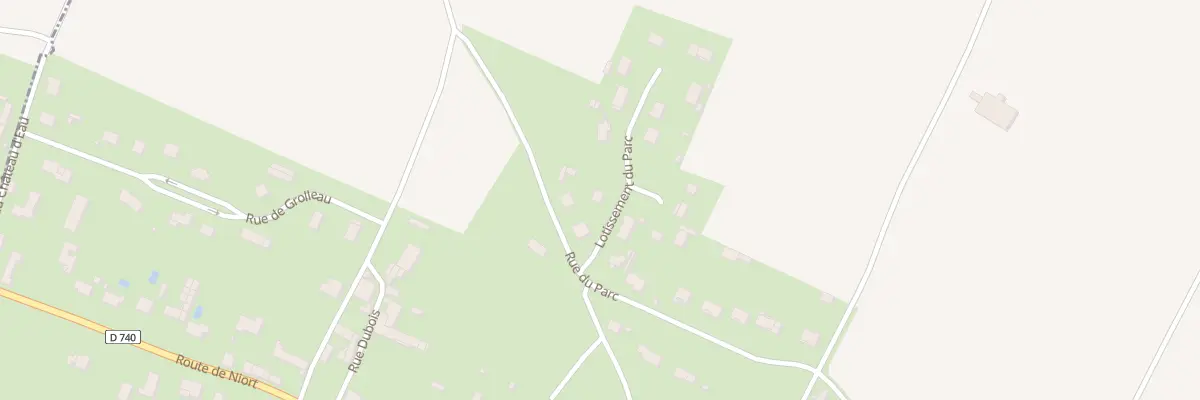 Plan du 4 Vc Lot du Parc à Fontenille-Saint-Martin-d’Entraigues
