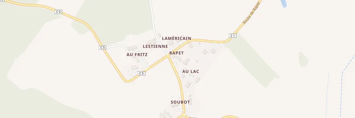 Plan du 162 Rte de Rapet à Lelin-Lapujolle