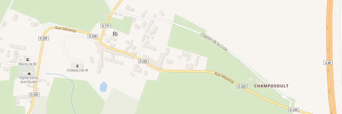 Plan du 15 Rue Mezeray à Ri