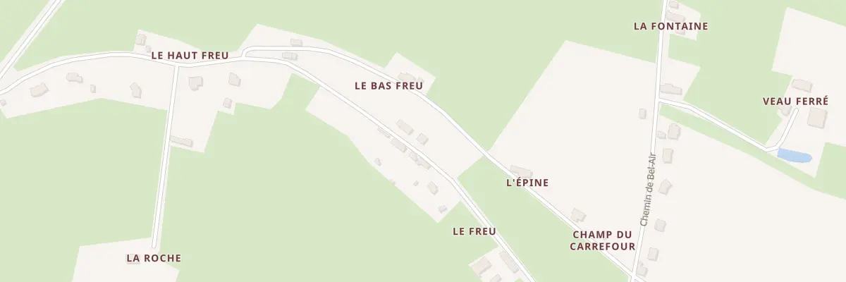 Plan du 5016 Le Haut Freu à Saint-Symphorien