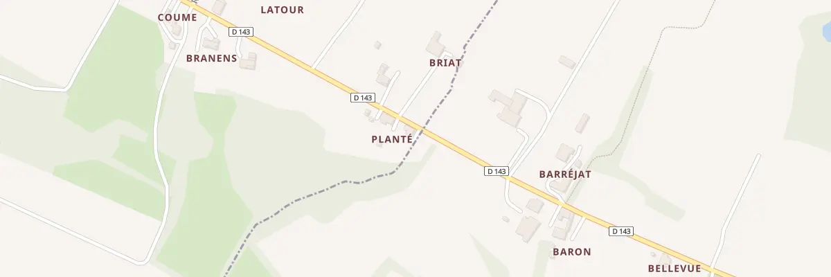 Plan du 1547 Rte de Laujuzan à Monlezun-d’Armagnac