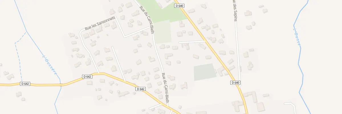 Plan du 14 Rue du Cami Bielh à Barzun