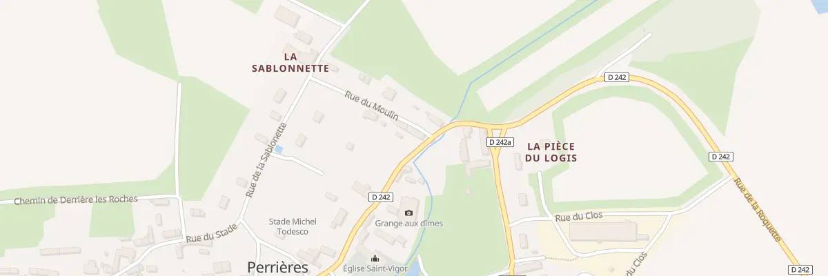 Plan du 1 Rue des Libérateurs à Perrières