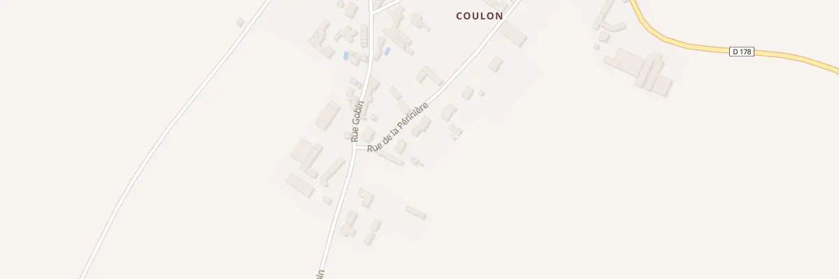 Plan du 17 Rue de la Periniere à Antoigné