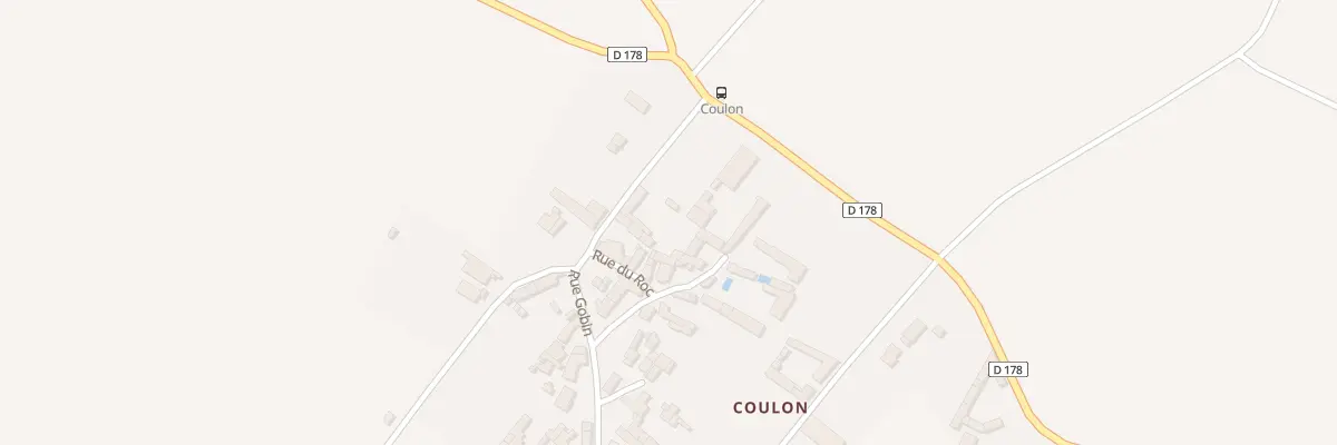 Plan du 3 Rue du Roc à Antoigné