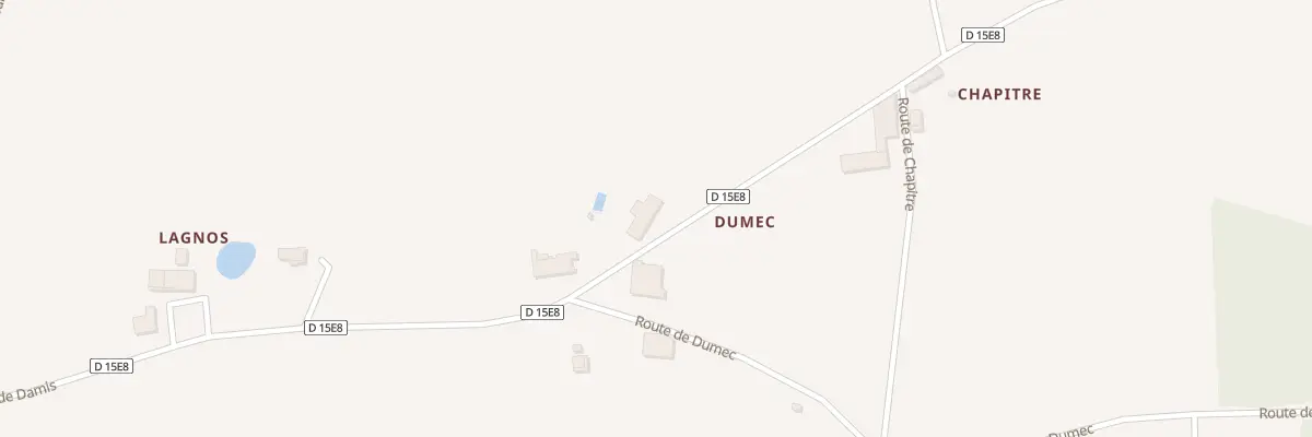 Plan du 2 Grand Pre à Sainte-Foy-la-Longue