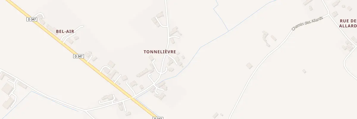 Plan du 164 Rte de Tonnelièvre à Longué-Jumelles