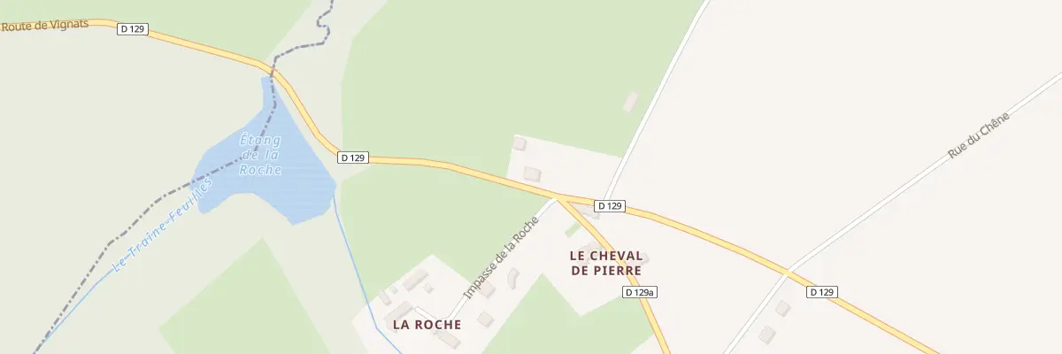 Plan du 5077 Le Cheval de Pierre à Pertheville-Ners