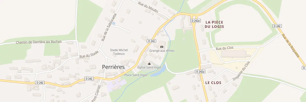 Plan du 5064 La Chapelle Saint Vigor à Perrières