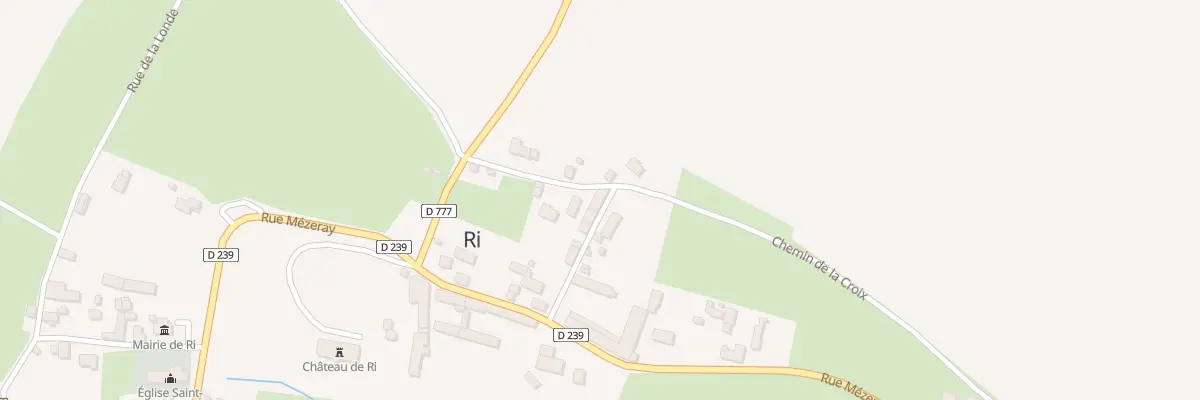 Plan du 3 Rle de la Cour aux Pages à Ri