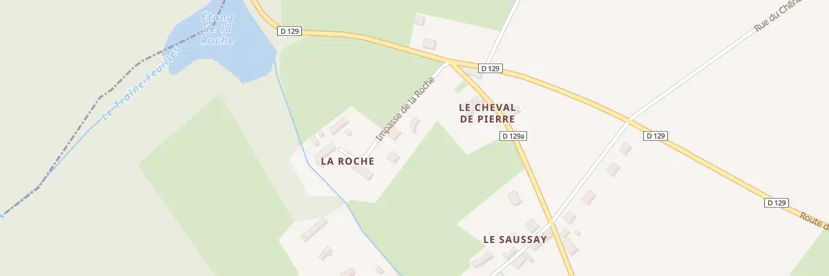 Plan du 5082 La Roche à Pertheville-Ners
