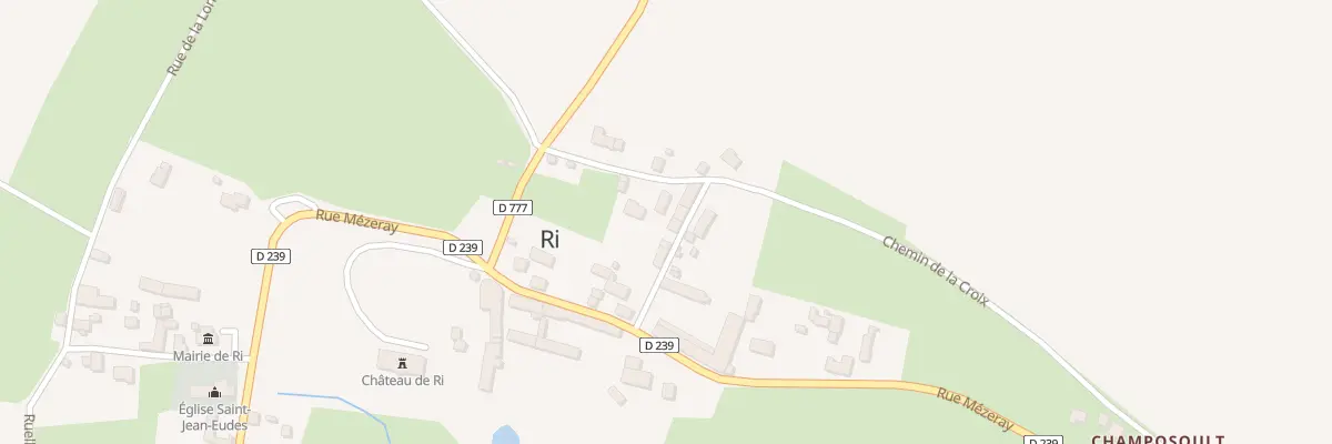 Plan du 5 Rle de la Cour aux Pages à Ri