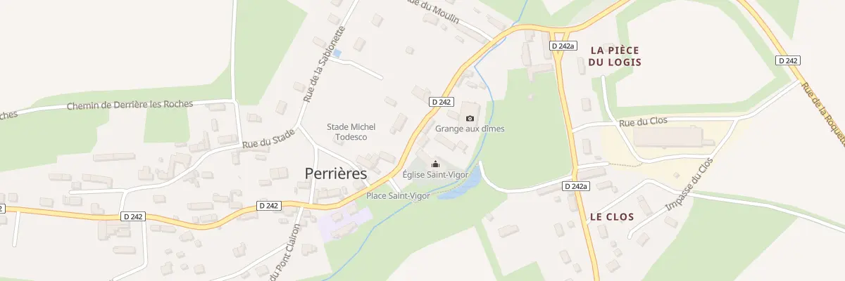 Plan du 6 Rue des Libérateurs à Perrières