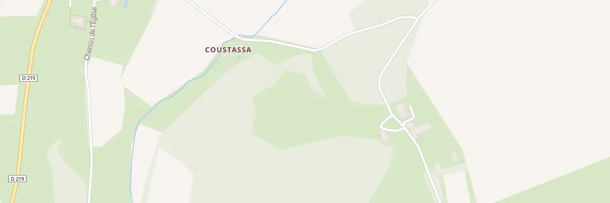 Plan du 5101 Che Coustasse à Aurions-Idernes