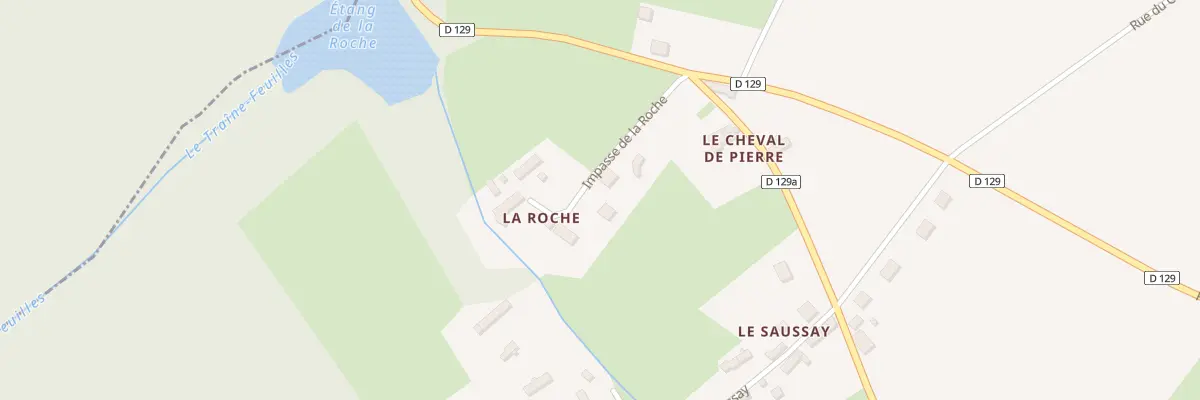 Plan du 5078 La Roche à Pertheville-Ners