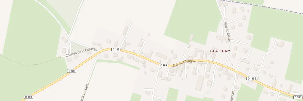 Plan du 30 Rue de Glatigny à Condé-sur-Ifs
