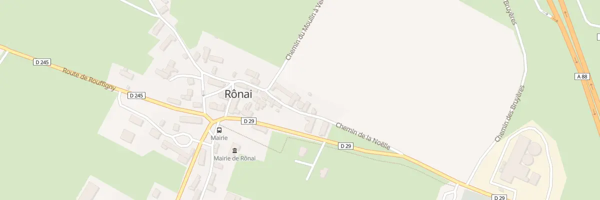 Plan du 27 La Noelle à Rônai