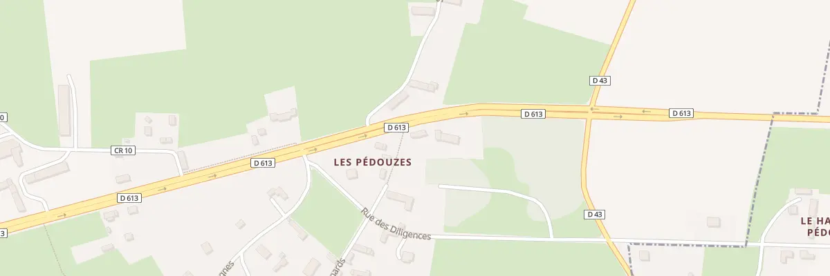 Plan du 1317 Rte des Pedouzes à Moult-Chicheboville