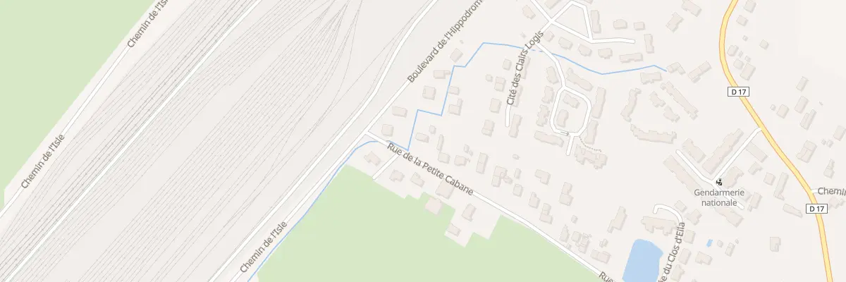 Plan du 3 Rue de la Petite Cabane à Coutras