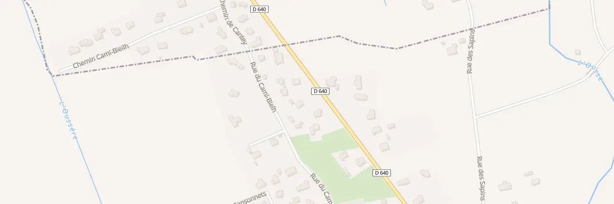 Plan du 6 Rue du Corps Franc Pommies à Barzun