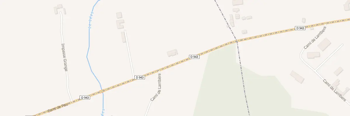 Plan du 2683 Rte de Pau à Simacourbe