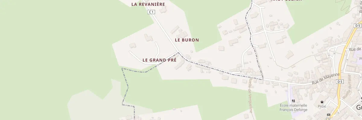 Plan du 71 Rue de Mayenne à Sillé-le-Guillaume