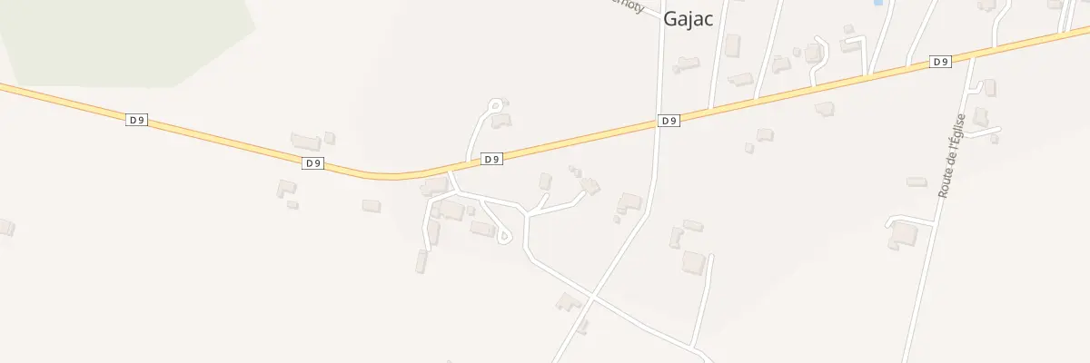 Plan du 2 Madic Ouest à Gajac