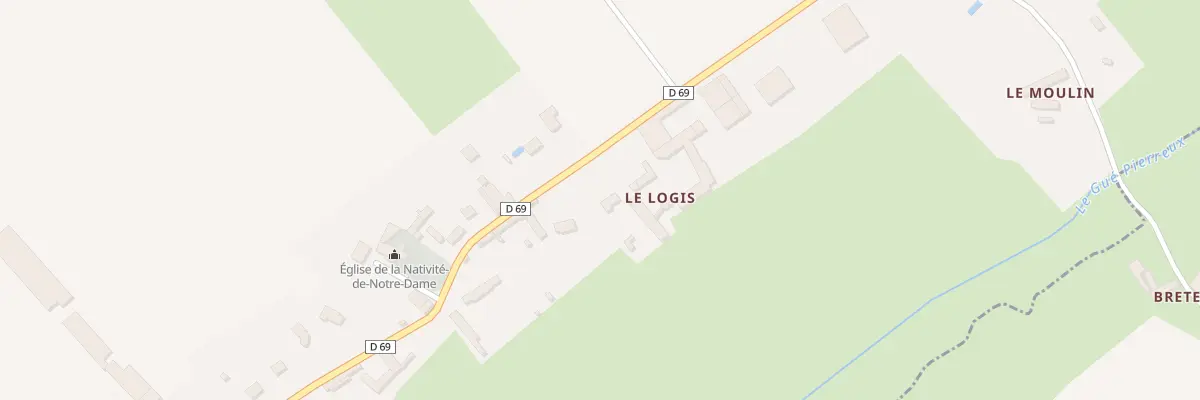 Plan du 20 Rte de Damblainville à Villy-lez-Falaise
