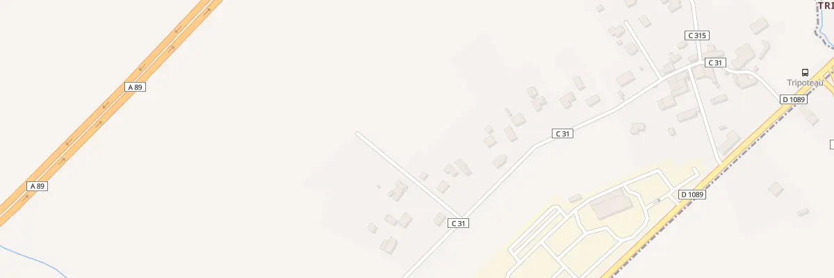 Plan du 9 Che de la Cabane à Saint-Denis-de-Pile