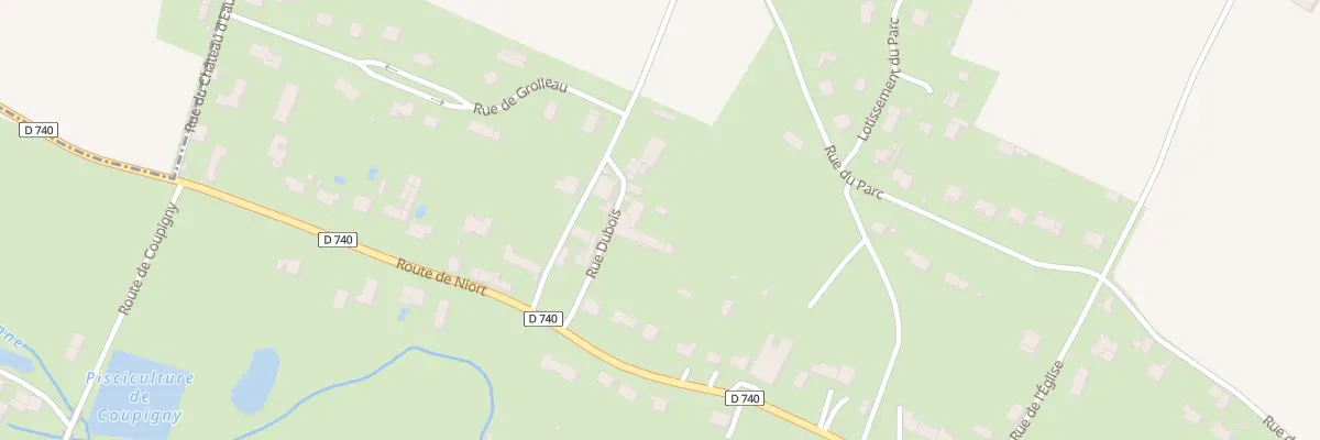 Plan du 3 Rue Dubois à Fontenille-Saint-Martin-d’Entraigues