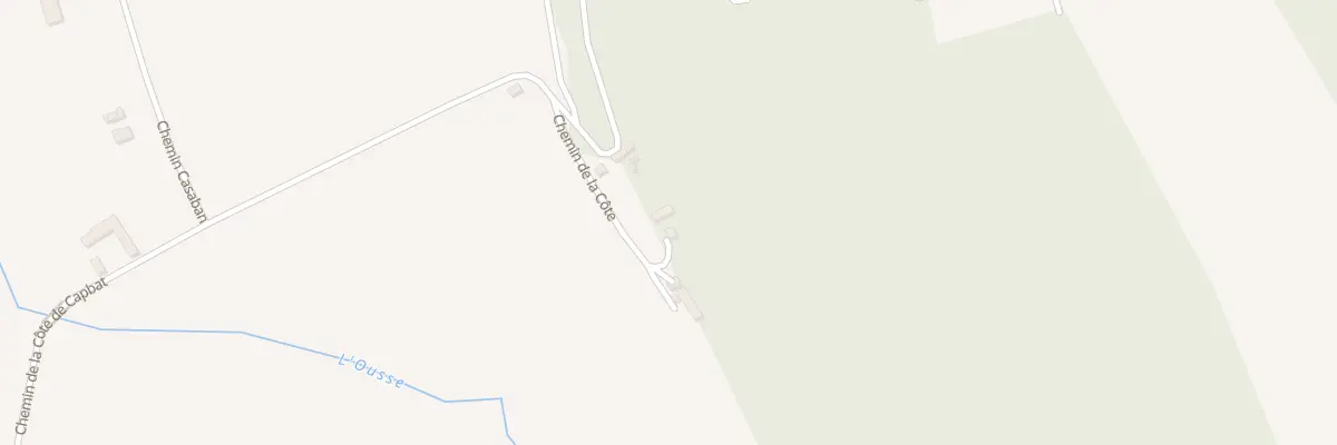 Plan du 3 Che de la Côte à Livron