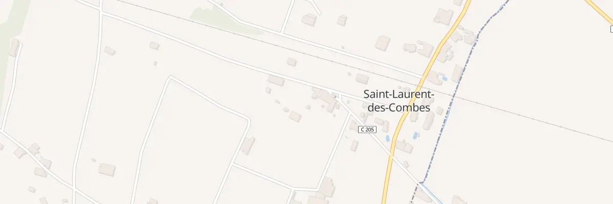 Plan du 119A Barbeyron à Saint-Laurent-des-Combes