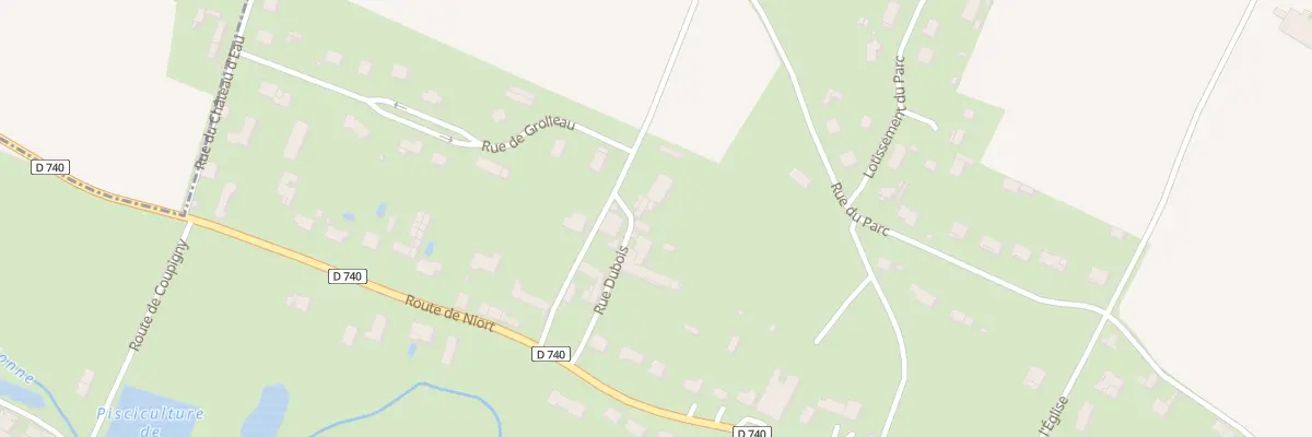 Plan du 5 Rue Dubois à Fontenille-Saint-Martin-d’Entraigues